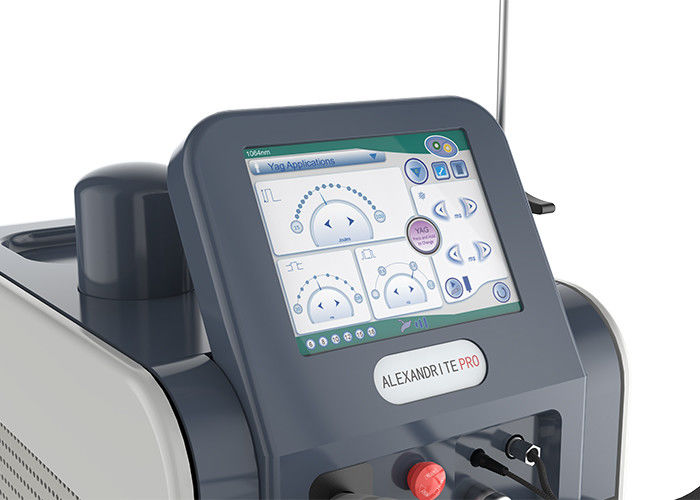 Laser 755nm 1064nm del ND YAG G.E.N.T.L.E-M.A.X dell'alessandrite pro con il raffreddamento di DCD